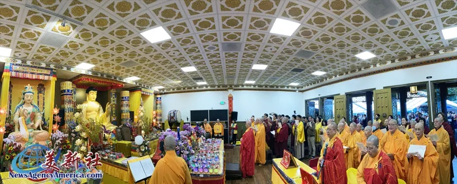 《美新社》2026年2月19日：丙午祥马贺新春 世界佛教总部为全球祈福-图片2