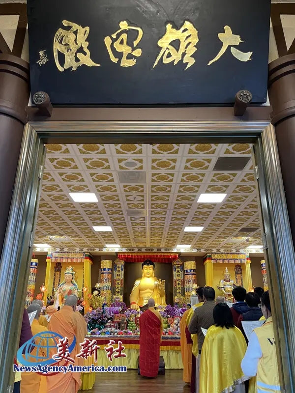 《美新社》2026年2月19日：丙午祥马贺新春 世界佛教总部为全球祈福-图片3