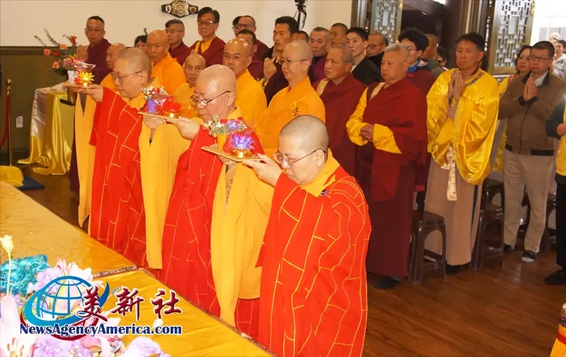 《美新社》2026年2月19日：丙午祥马贺新春 世界佛教总部为全球祈福-图片5