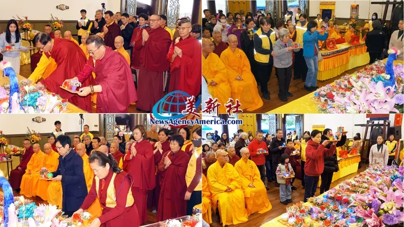 《美新社》2026年2月19日：丙午祥马贺新春 世界佛教总部为全球祈福-图片6