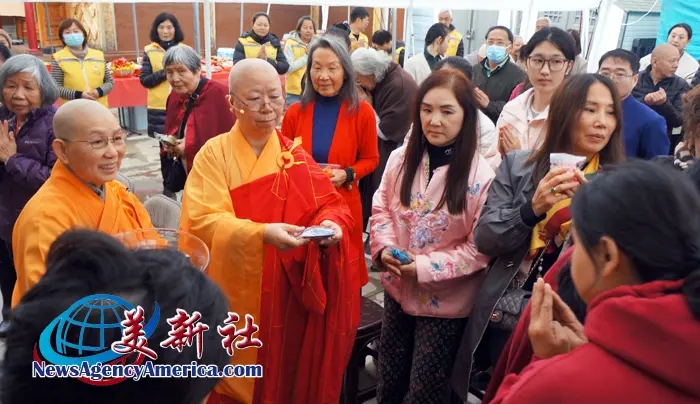 《美新社》2026年2月19日：丙午祥马贺新春 世界佛教总部为全球祈福-图片8