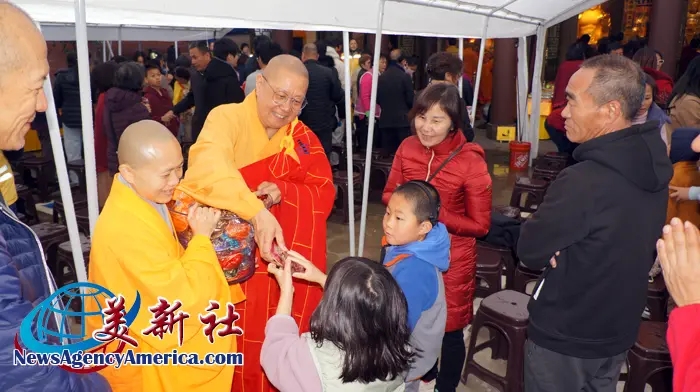 《美新社》2026年2月19日：丙午祥马贺新春 世界佛教总部为全球祈福-图片9
